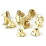 3/8" Gold Liberty Bells 12/pk