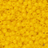 11/0 Toho Seed Beads #42B Opaque Sunshine 8-9g Vial