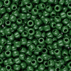 11/0 Toho Seed Beads #47H Opaque Pine Green 8-9g Vial