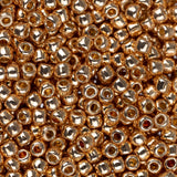 11/0 Toho Seed Beads #PF551 PermaFinish Galvanized Rose Gold 8-9g Vial