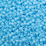 15/0 Toho Seed Beads #43 Opaque Blue Turquoise 8-9g Vial