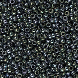 15/0 Toho Seed Beads #89 Metallic Moss 8-9g Vial