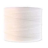 S-Lon Micro Bead Cord .12mm White 262yd Spool