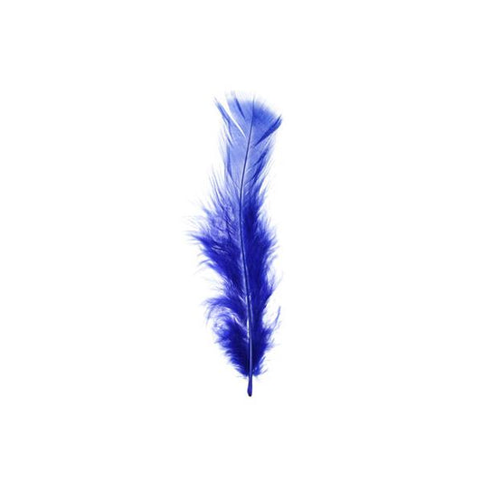 Marabou Feathers Royal Blue 6g