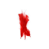 Marabou Feathers Red 6g