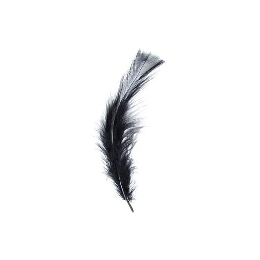 Marabou Feathers Black 6g