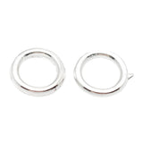 7mm Silver Soldered Jump Rings 100/pk