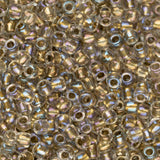 11/0 Toho Seed Beads #262 Gold Lined Crystal 8-9g Vial