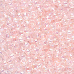 11/0 Toho Seed Beads #171 Dyed Rainbow Ballerina Pink 8-9g Vial