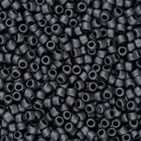 15/0 Toho Seed Beads #611 Opaque Gray Matte 8-9g Vial