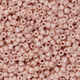 15/0 Toho Seed Beads #764 Opaque Pastel Frosted Shrimp 8-9g Vial