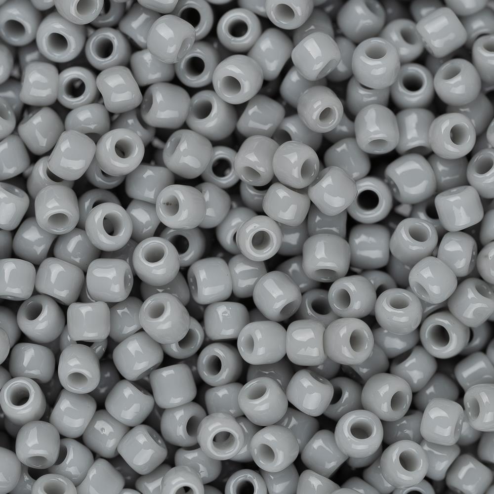 11/0 Toho Seed Beads #53 Opaque Grey 250g Bag