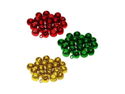 3/8" Holiday Jingle Bells 60/pk