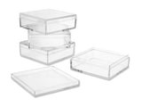 2" Mini Plastic Containers 4/pk