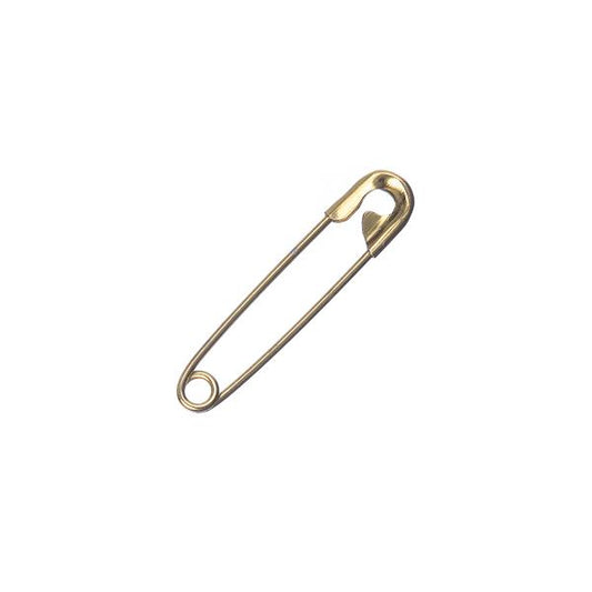 Safety Pins Gold 27mm 50/pk