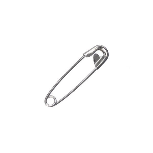 Safety Pins Nickel 28mm 50/pk