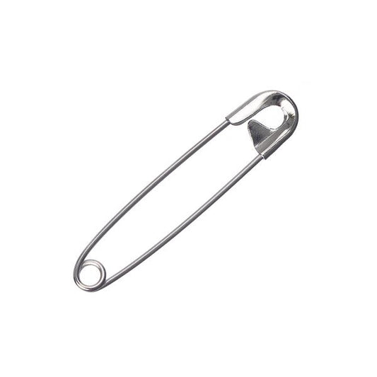 Safety Pins Nickel 38mm 50/pk