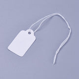 Hang Tags 13x23mm White 50/pk