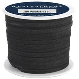 1/8" Suede Lace Black 25yd