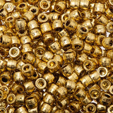 Mini Pony Beads Metallic Gold 500/pk