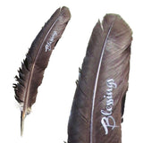 Natural Smudging Feather "Blessings" 1/pk