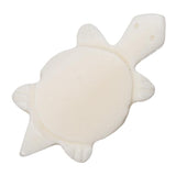 Turtle Hand Carved Bone Pendant 1/pk