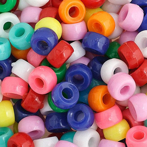 Mini Pony Beads Multi Opaque 1000/pk – i-Bead Inc.