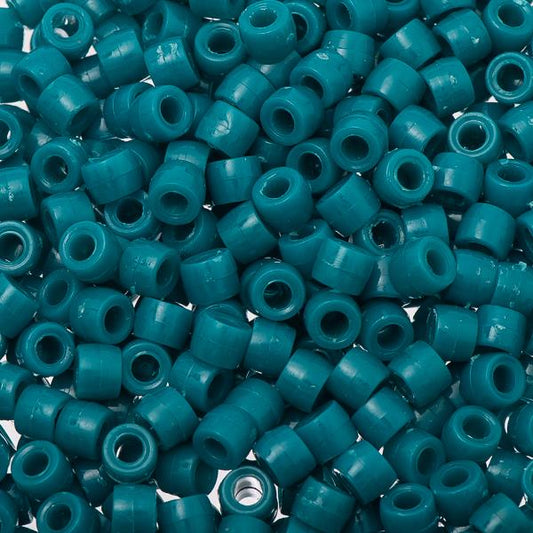 Mini Pony Beads Turquoise Blue 1000/pk