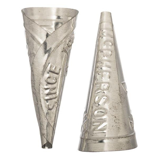 Mcpherson Jingle Cones, Adult Silver 100/pk