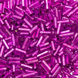 #3 Czech Bugle Beads Silver Lined Mauve 25g Bag