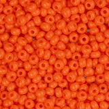 11/0 Czech Seed Beads #34919 Opaque Orange 23g