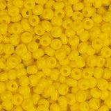 10/0 Czech Seed Beads #082 Opaque Gold Yellow 22g