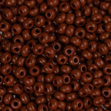 10/0 Czech Seed Beads #085 Opaque Light Brown 22g