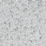 10/0 Czech Seed Beads #031 Pearl White 22g