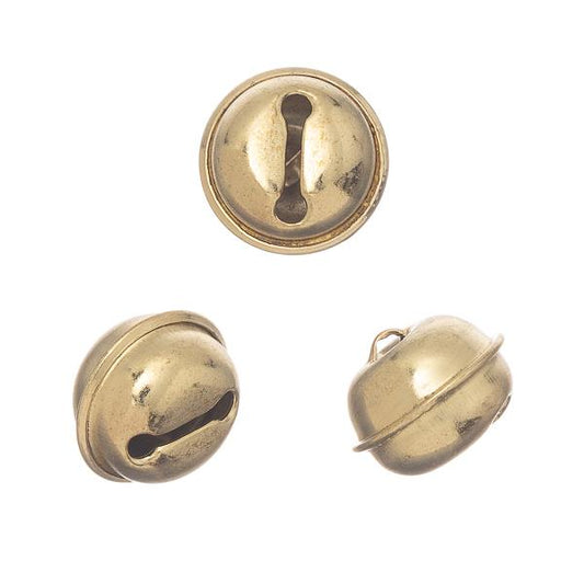 5/8" Old Style Brass Hawk Bells 10/pk