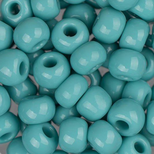 2/0 Czech Seed Beads #015 Opaque Turquoise 22g