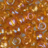 2/0 Czech Seed Beads #042 Transparent Topaz 22g