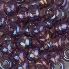 2/0 Czech Seed Beads #043 Transparent Amethyst AB 22g