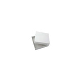 3 1/2 x 3 1/2" White Swirl Gift Box