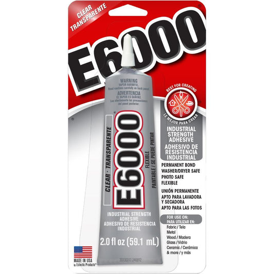 E-6000 Industrial Strength Glue 2oz 1/pk