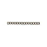 Chain Curb 2x3mm Links Antique Brass 1m