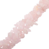 Quartz Rose (Natural) Bead Chips 36" Strand