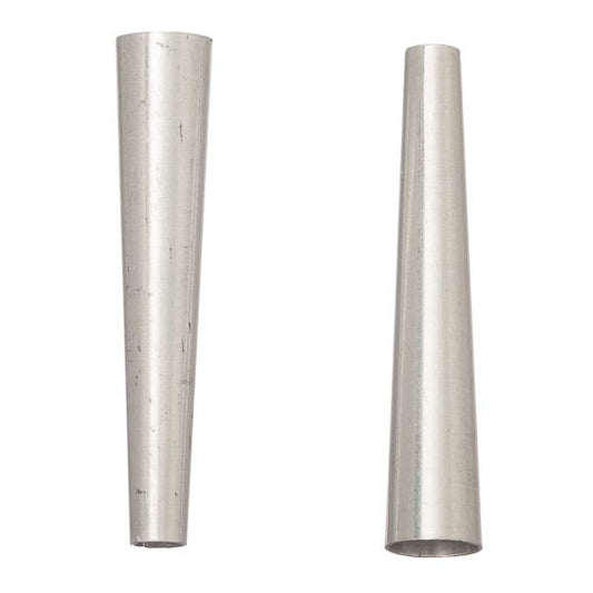 37mm Silver Aluminum Cones 100/pk