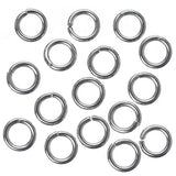 6mm Nickel Jump Rings 100 Grams