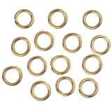 6mm Gold Jump Rings 100 Grams