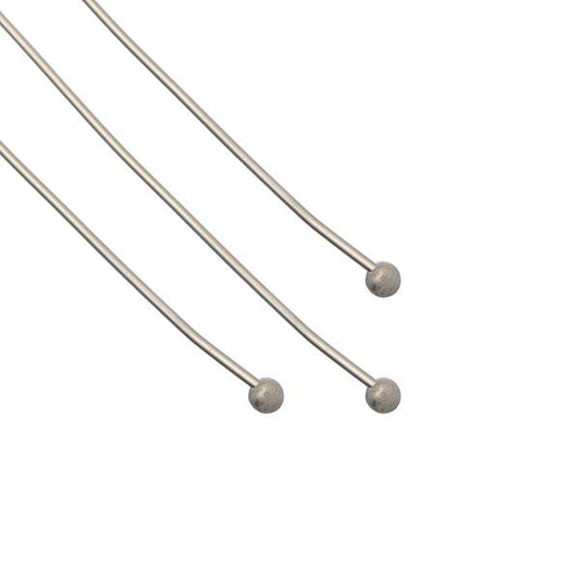 Ball Pins 2" Nickel 50/pk