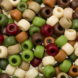 Pony Beads 1000/pk - Multi Camouflage