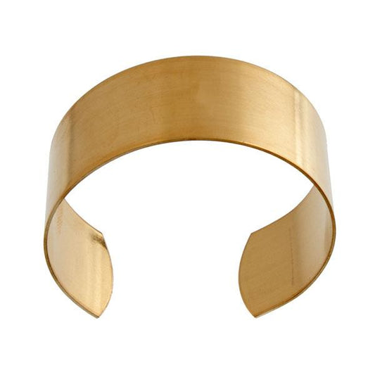 Bracelet Cuff 1" Brass 1/pk