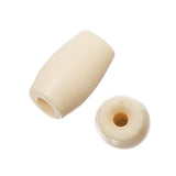 Hairpipe Bone Beads, 1/2" Ivory 10/pk