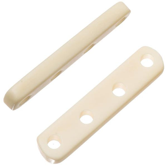 Spacer Bar 4 Hole Bone, Ivory 10/pk